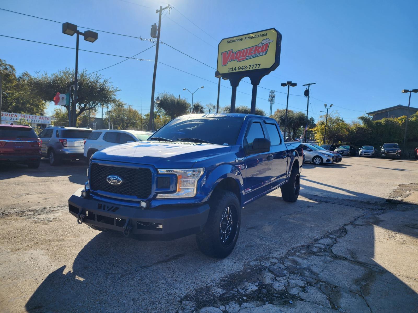 2018 Ford F-150 King-Ranch SuperCrew 5.5-ft. 2WD (1FTEW1E55JF) with an 5.0L V8 OHV 32V engine, 6A transmission, located at 945 E. Jefferson Blvd, Dallas, TX, 75203, (214) 943-7777, 32.752514, -96.811630 - Photo #0