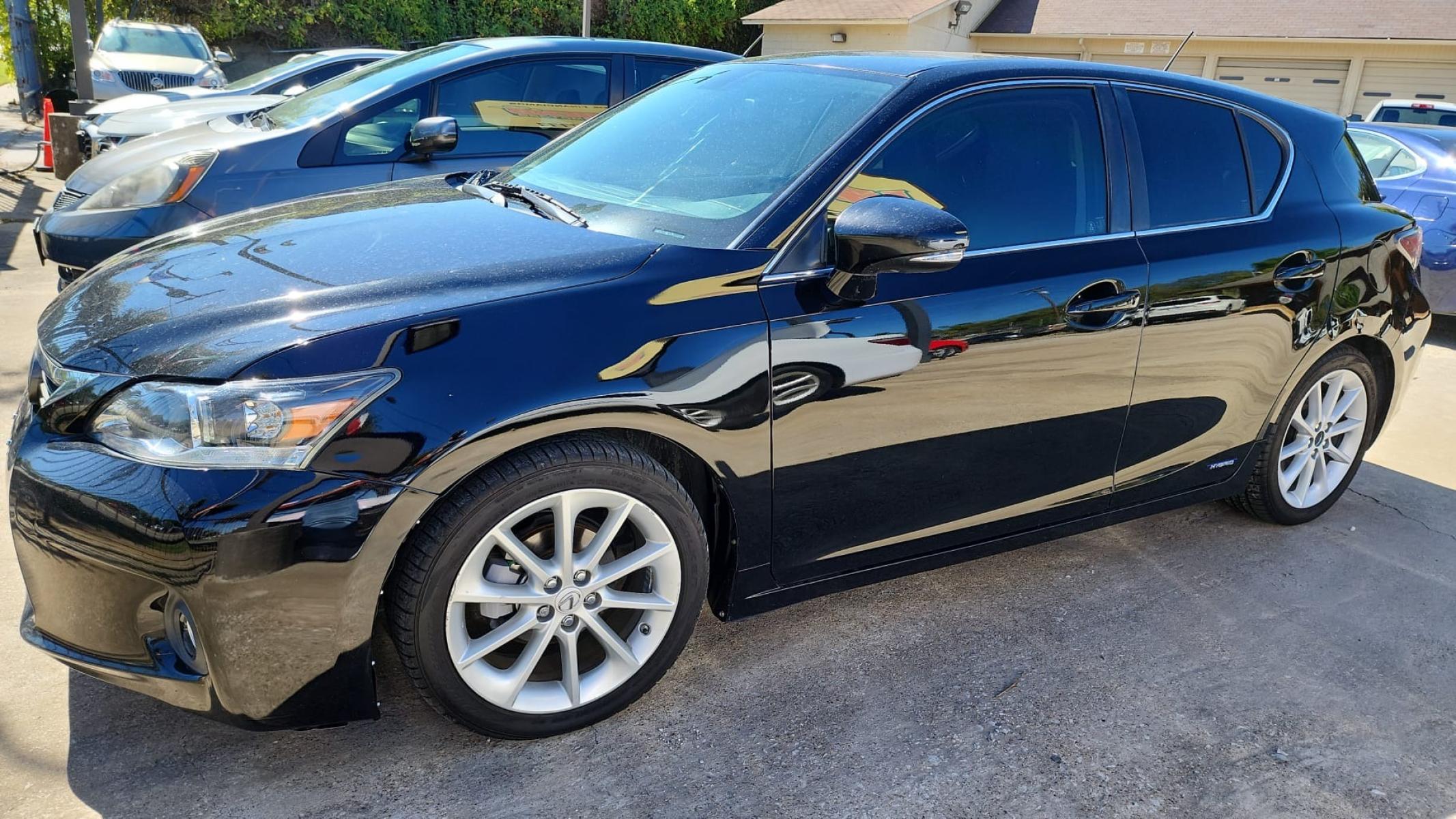 2012 Lexus CT 200h Base (JTHKD5BH7C2) with an 1.8L L4 HYBRID engine, Continuously Variable Transmission transmission, located at 945 E. Jefferson Blvd, Dallas, TX, 75203, (214) 943-7777, 32.752514, -96.811630 - Photo #0