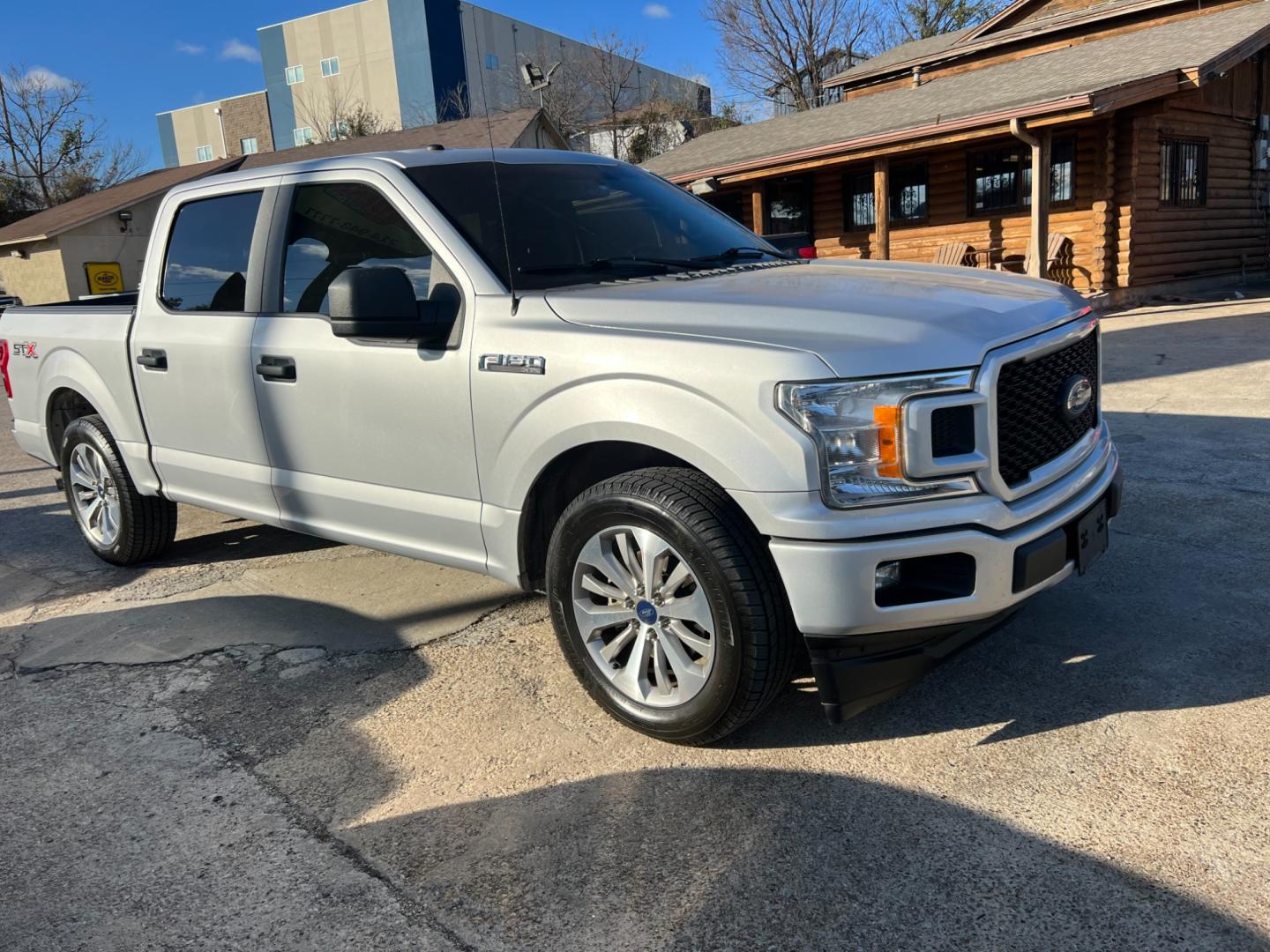 2018 Silver Ford F-150 King-Ranch SuperCrew 5.5-ft. 2WD (1FTEW1CP0JK) with an 2.7L V6 DOHC 24V engine, 6A transmission, located at 945 E. Jefferson Blvd, Dallas, TX, 75203, (214) 943-7777, 32.752514, -96.811630 - Photo#2