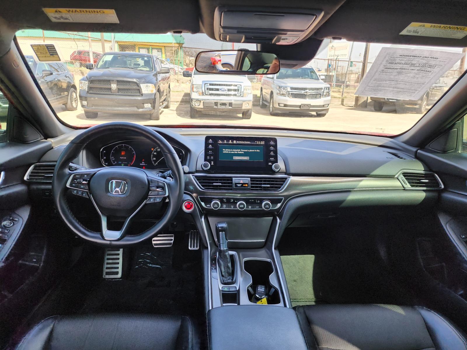2019 Honda Accord LX CVT (1HGCV1F13KA) with an 1.5L L4 DOHC 16V TURBO engine, CVT transmission, located at 945 E. Jefferson Blvd, Dallas, TX, 75203, (214) 943-7777, 32.752514, -96.811630 - Photo #4
