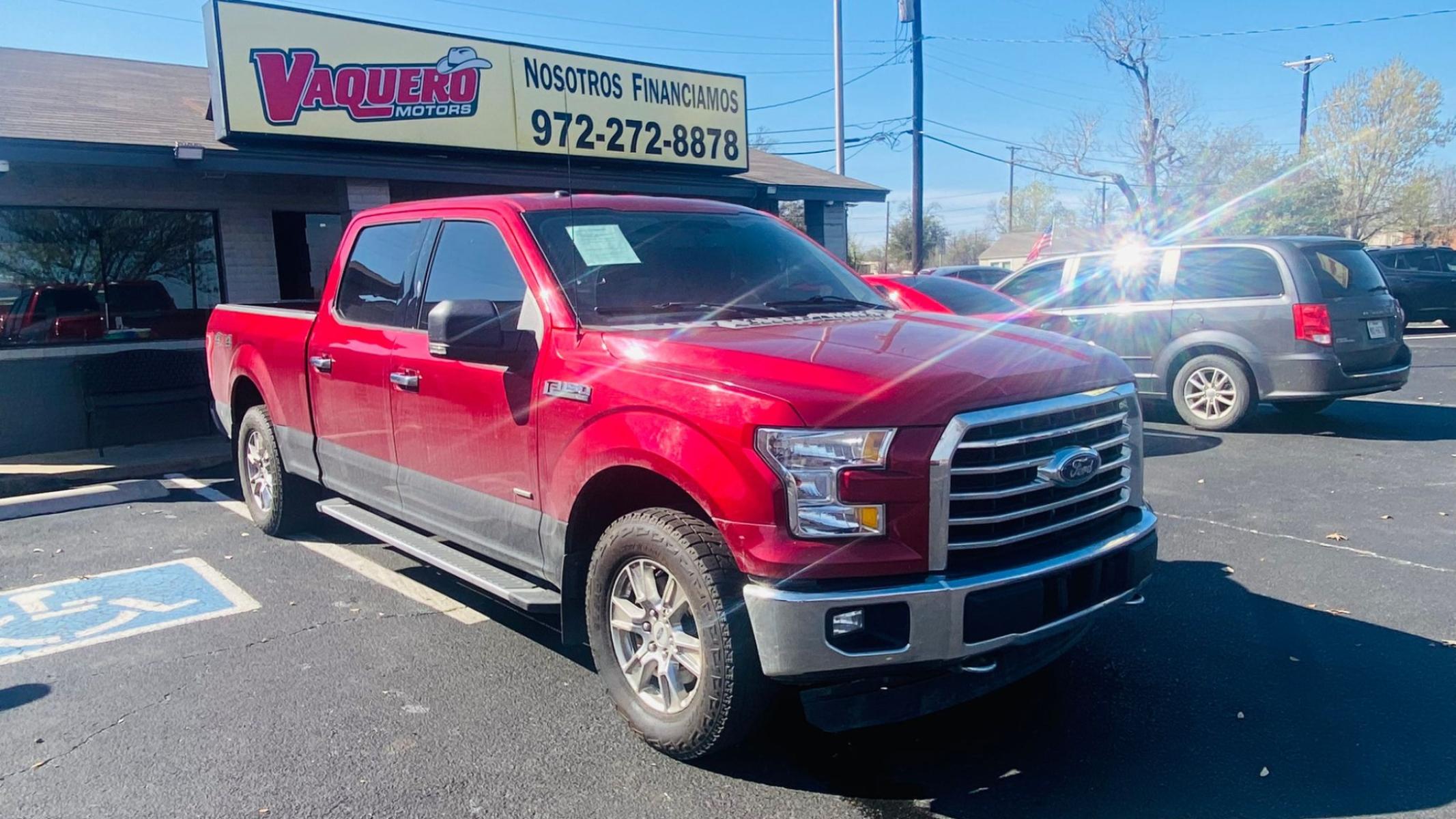 2015 Ford F-150 XL SuperCrew 6.5-ft. Bed 4WD (1FTFW1EG7FF) with an 3.5 V6 engine, 6-Speed Automatic transmission, located at 945 E. Jefferson Blvd, Dallas, TX, 75203, (214) 943-7777, 32.752514, -96.811630 - Photo #0