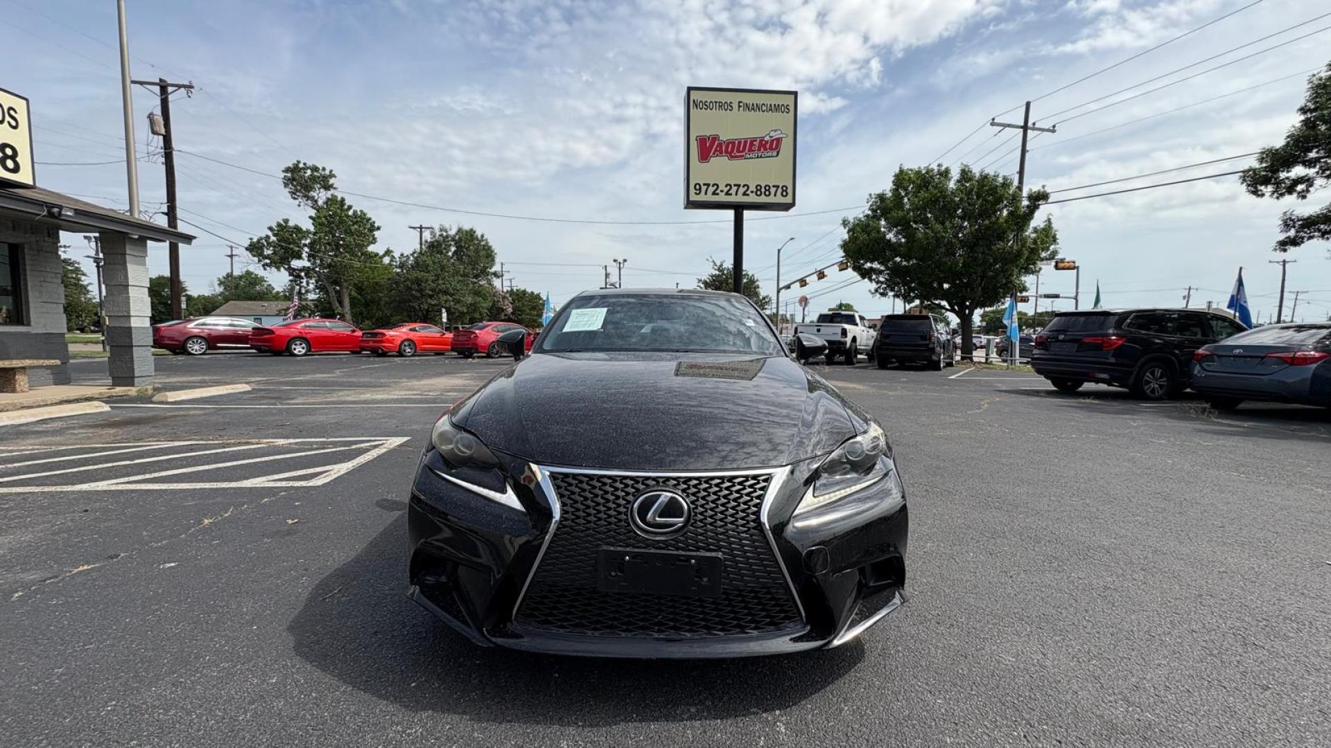 2014 Black Lexus IS (JTHBE1D28E5) , located at 945 E. Jefferson Blvd, Dallas, TX, 75203, (214) 943-7777, 32.752514, -96.811630 - Photo#1