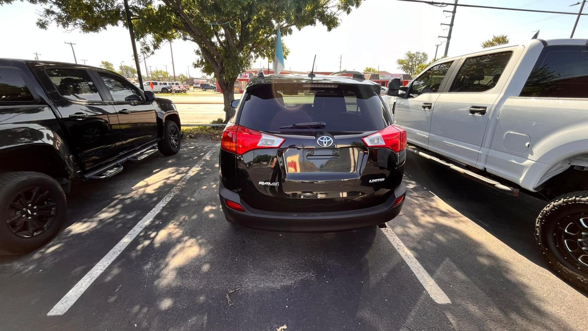 2015 Black Toyota RAV4 (2T3YFREV7FW) , located at 945 E. Jefferson Blvd, Dallas, TX, 75203, (214) 943-7777, 32.752514, -96.811630 - Photo#3