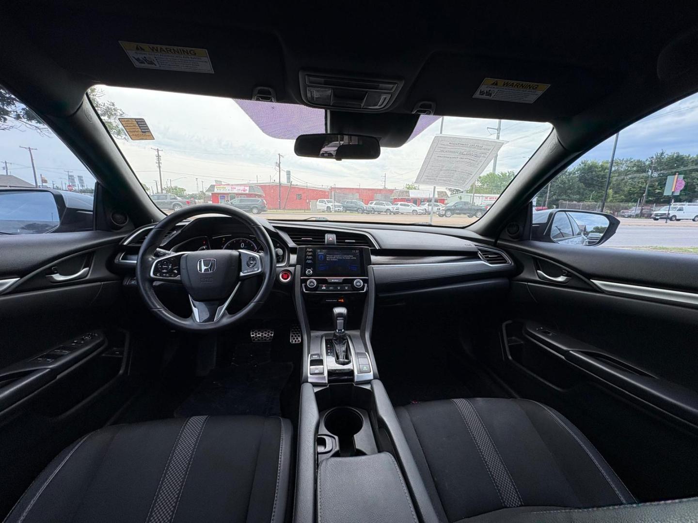 2019 Silver Honda Civic EX Honda Sensing Sedan CVT (2HGFC2F83KH) with an 2.0L L4 DOHC 16V engine, CVT transmission, located at 945 E. Jefferson Blvd, Dallas, TX, 75203, (214) 943-7777, 32.752514, -96.811630 - Photo#4