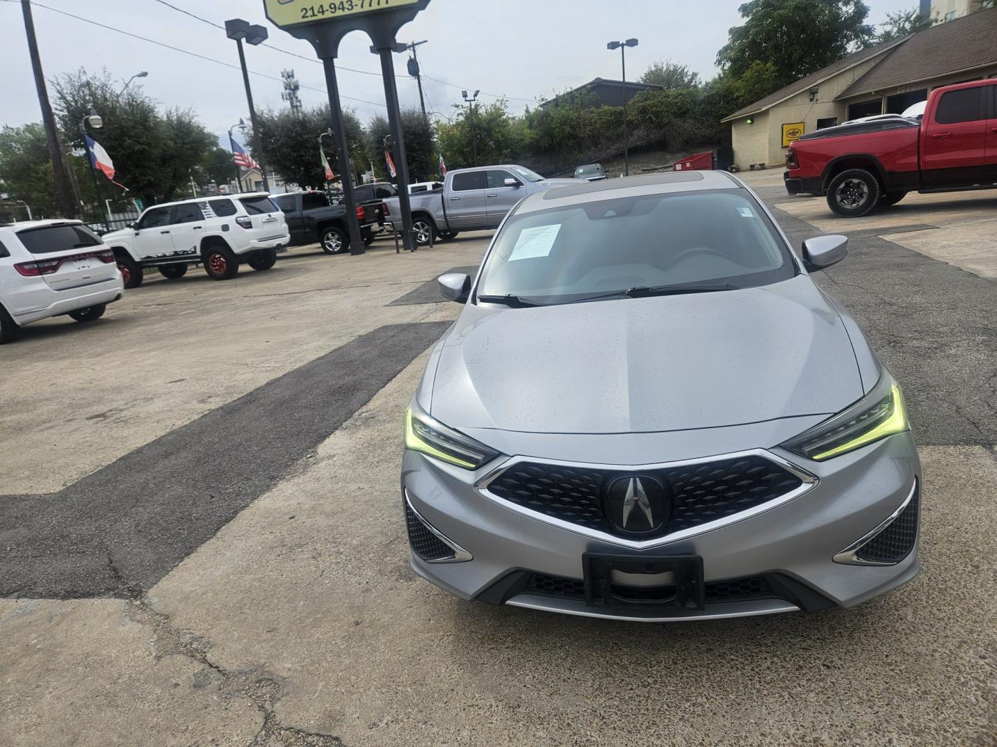 2021 Silver /BLACK Acura ILX Technology Package (19UDE2F77MA) with an 2.0L L4 16V DOHC engine, 8A transmission, located at 945 E. Jefferson Blvd, Dallas, TX, 75203, (214) 943-7777, 32.752514, -96.811630- Photo#1