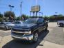 2018 Black /GRAY Chevrolet Silverado 1500 LT Crew Cab Long Box 4WD (3GCUKREC6JG) with an 5.3L V8 OHV 16V engine, 6A transmission, located at 945 E. Jefferson Blvd, Dallas, TX, 75203, (214) 943-7777, 32.752514, -96.811630- Photo#0